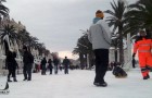 Snijeg zabijelio Dubrovnik i Split (FOTO/VIDEO)