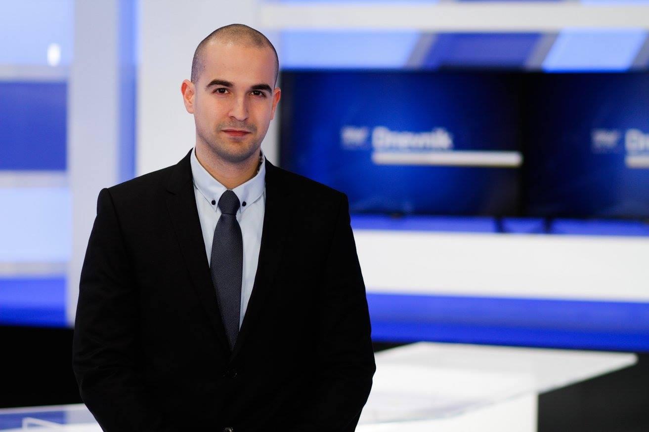 Dejan Perić, novinar i voditelj Dnevnika