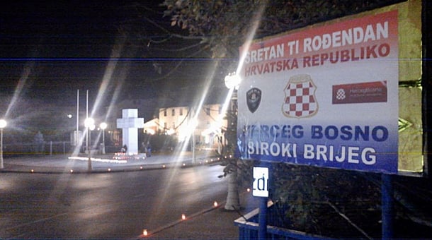Rođendansko plakatiranje Herceg-Bosne (FOTO) – Jabuka.tv