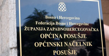 Općina Posušje tabla