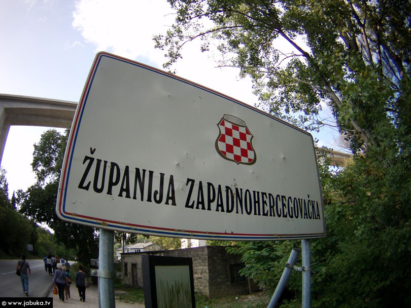 Županija Zapadnohercegovačka tabla