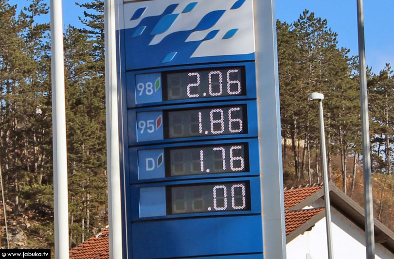 Cijena goriva energopetrol sarajevo