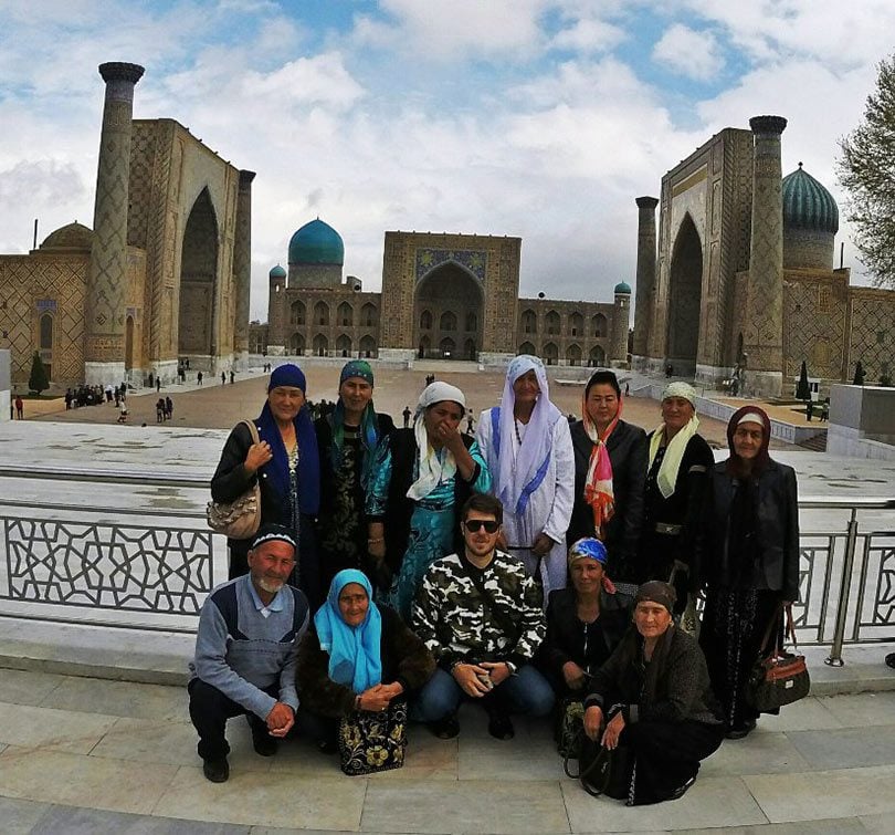 Uzbekistan - Samarkand - Registan public square