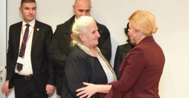 Majke Srebrenice Munira Subašić Kolinda Grabar Kitarović