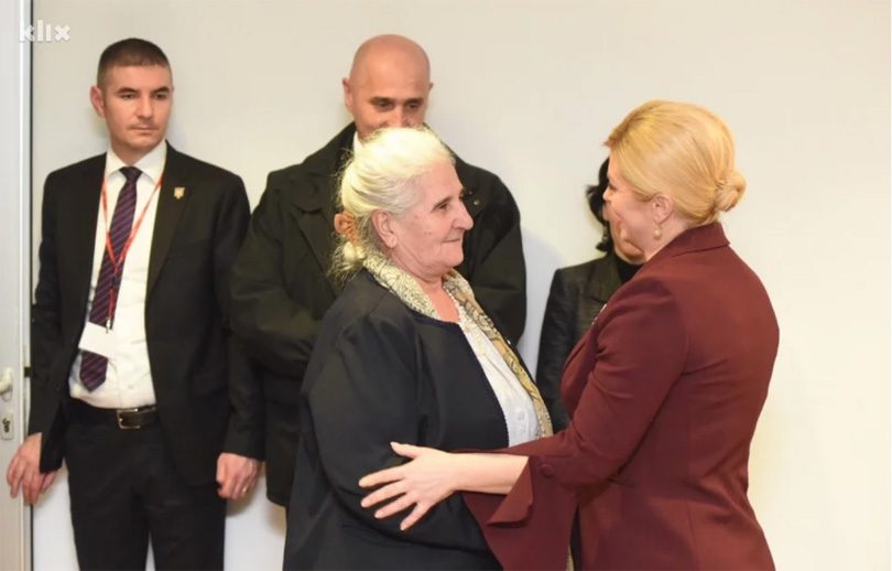 Majke Srebrenice Munira Subašić Kolinda Grabar Kitarović