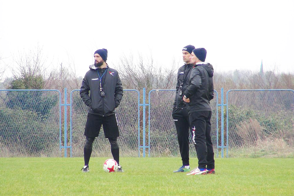 Mirko Hrgović Goran Sablić trening NK Široki Brijeg