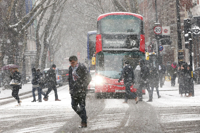 London snijeg