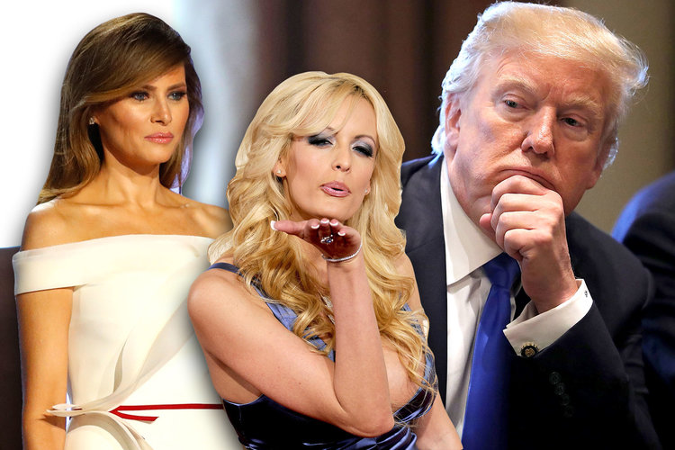 Stormy Daniels Donald Trump Melanie Trump