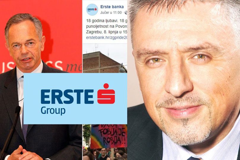 Profesor s FPZ-a zatvorio račun u erste banci radi promoviranja homoseksualnosti... Erste-banka-boris-havel-810x540