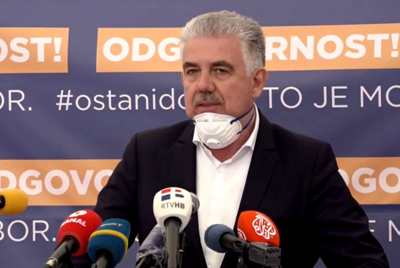 Nevenko Herceg, press konferencija koronavirus