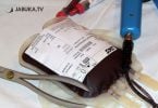 Doza od darivanja krvi na transfuziologiji.