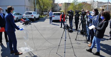 Konferencija za medije Stožera civilne zaštite ŽZH u Širokom Brijegu