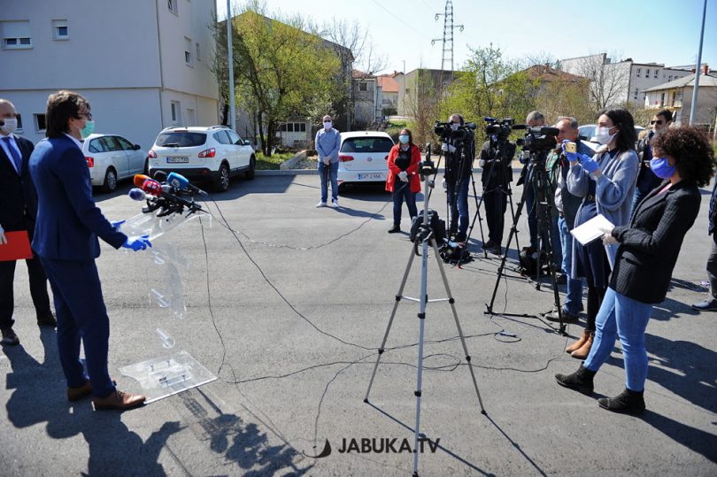 Konferencija za medije Stožera civilne zaštite ŽZH u Širokom Brijegu