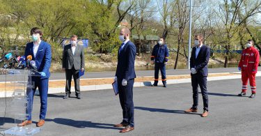 Konferencija za medije Stožera civilne zaštite ŽZH u Širokom Brijegu