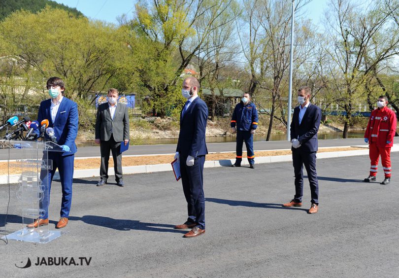 Konferencija za medije Stožera civilne zaštite ŽZH u Širokom Brijegu