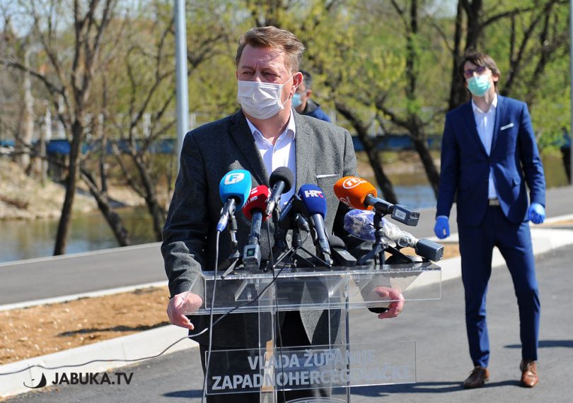 Zdenko Ćosić, predsjednik Vlade ŽZH i zapovjednik Stožera civilne zaštite ŽZH