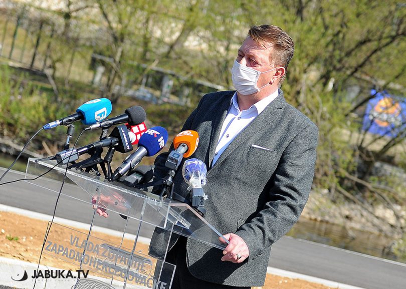 Zdenko Ćosić, predsjednik Vlade ŽZH i zapovjednik Stožera civilne zaštite ŽZH