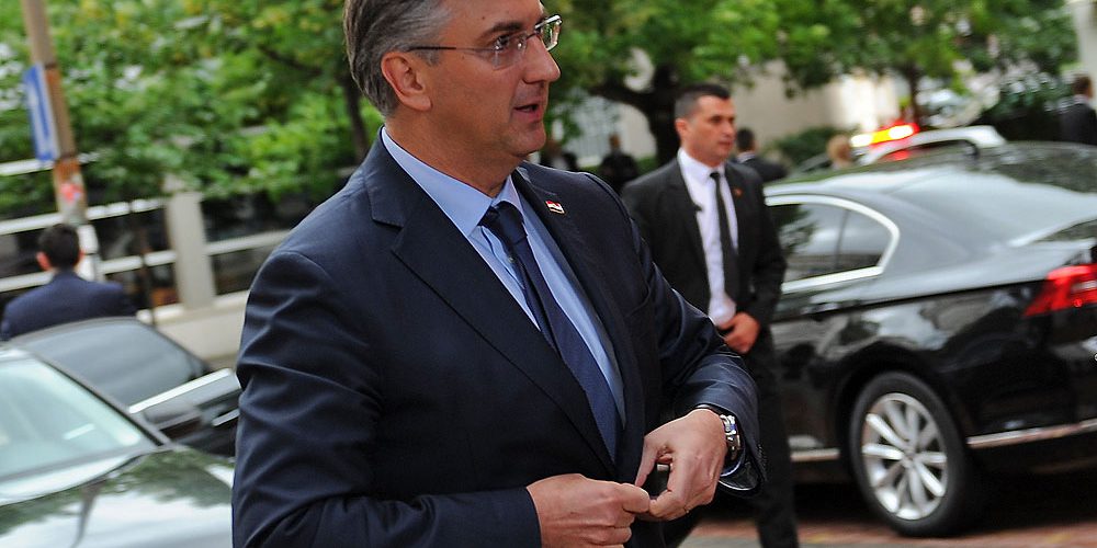 Andrej Plenković, predsjednik Vlade Republike Hrvatske u Mostaru