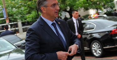 Andrej Plenković, predsjednik Vlade Republike Hrvatske u Mostaru