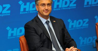 Andrej Plenković, predsjednik Vlade Republike Hrvatske u Mostaru