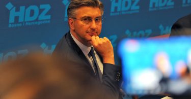 Andrej Plenković, predsjednik Vlade Republike Hrvatske u Mostaru