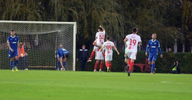 Miloš Filipović slavi gol