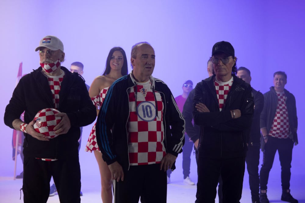Grdovic Stavros I Pejakovic Predstavili Novi Navijacki Hit Srce Hrvatsko Jabuka Tv