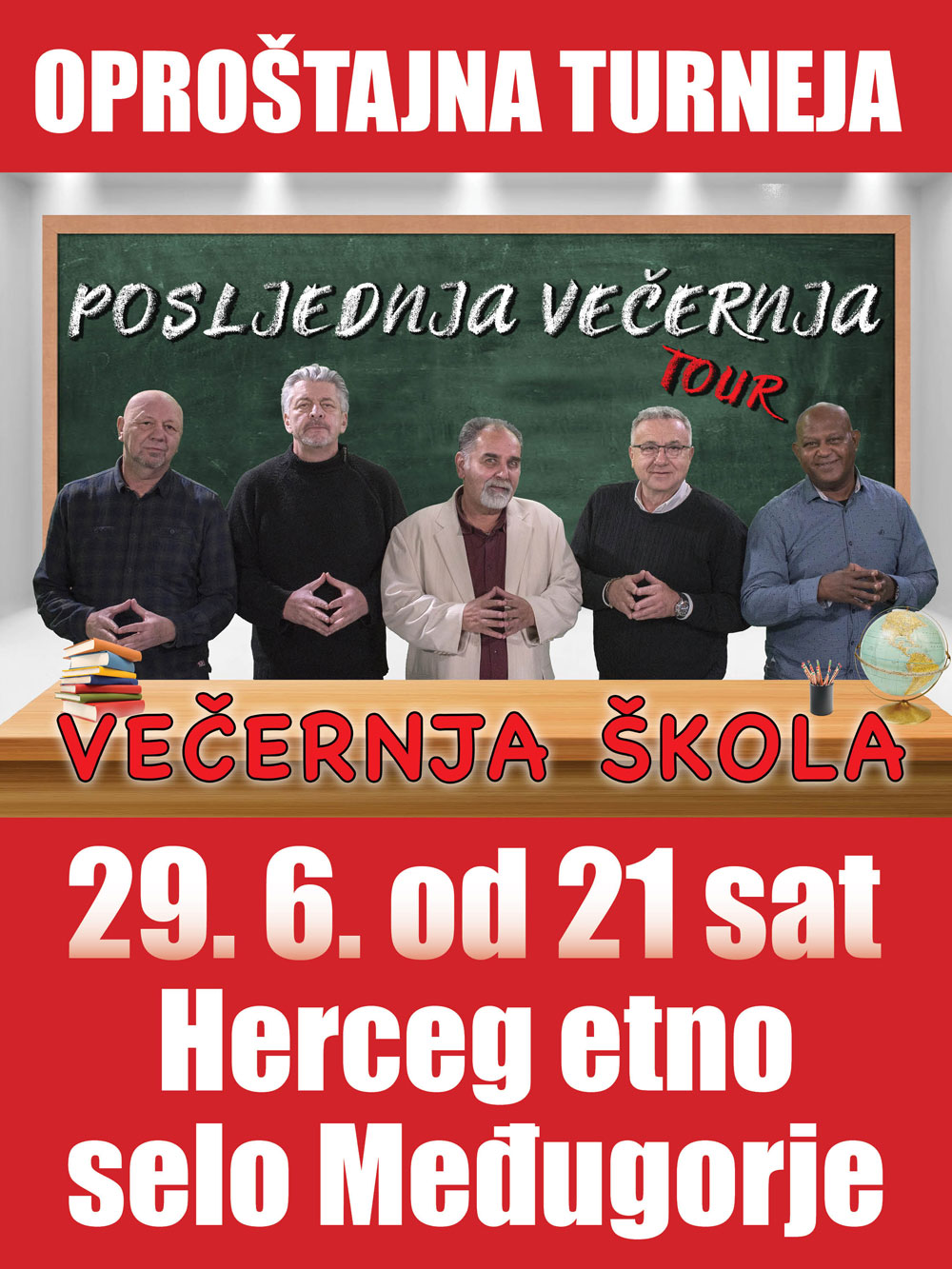  eljko Pervan S Ekipom Iz Ve ernje kole Dolazi U Herceg Etno Selo 