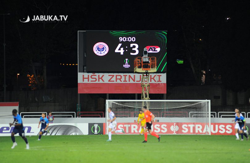 Čudesna noć u Mostaru: Zrinjski gubio 0:3 pa na kraju slavio protiv AZ Alkmaara – Jabuka.tv