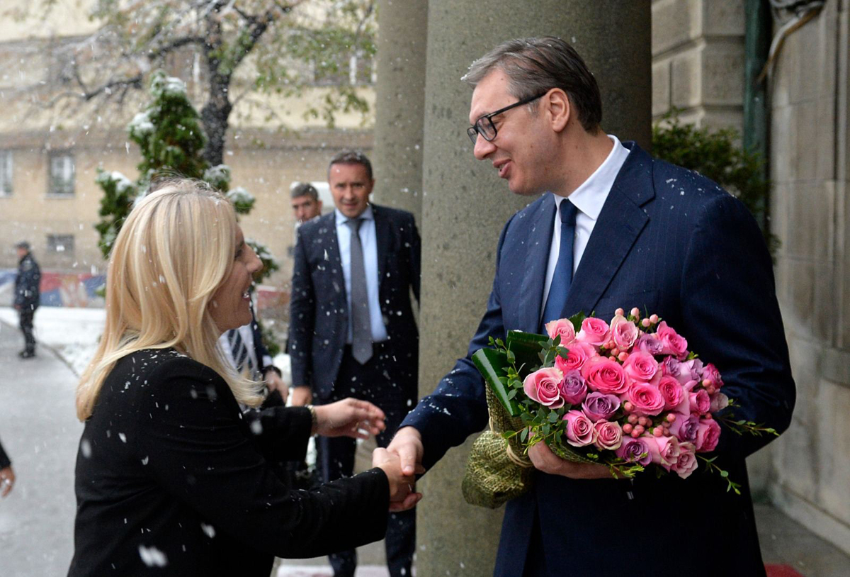 Vučić ugostio Cvijanović u Beogradu: Srdačan i prijateljski susret