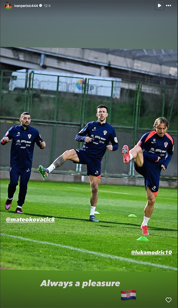 Perišić se s Poljuda oglasio na engleskom