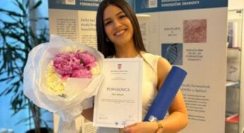 Posuška forenzičarka briljira: Rektorova nagrada i svjetski znanstveni rad