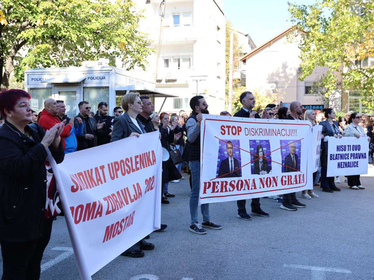 Sindikat SKB Mostar najavio prosvjednu šetnju Sindikat SKB Mostar najavio prosvjednu šetnju