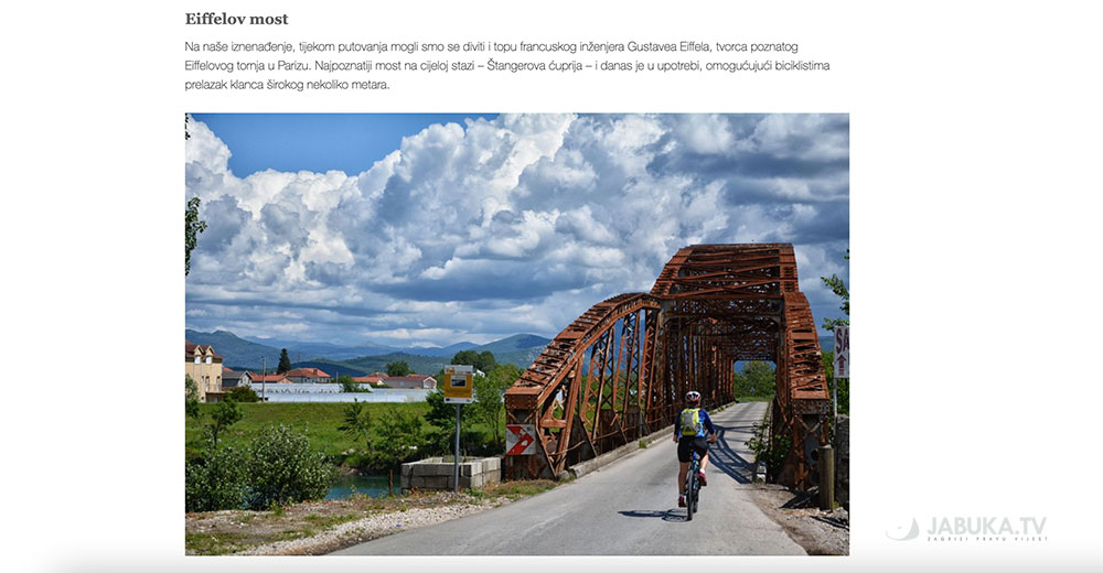 Znate li da je tvorac Eiffelovog tornja projektirao most koji se nalazi kod Čapljine?