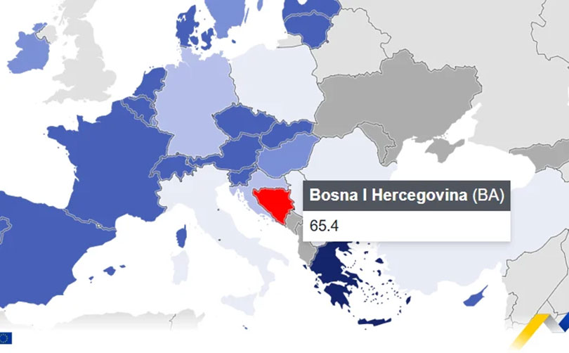 AI karta Europe: Evo u kojim se zemljama najviše koristi umjetna inteligencija i kako stoji BiH