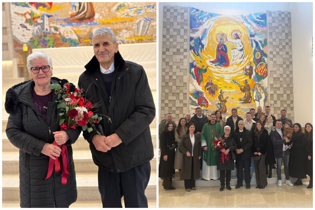 Ljubav koja traje 60 godina: Ivan i Cecilija u Posušju proslavili dijamantni pir