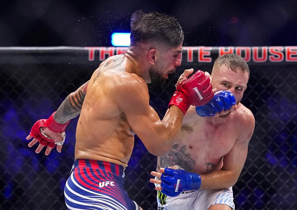 Bijela kuća pretvorena u oktagon: Održan dosad neviđen UFC spektakl