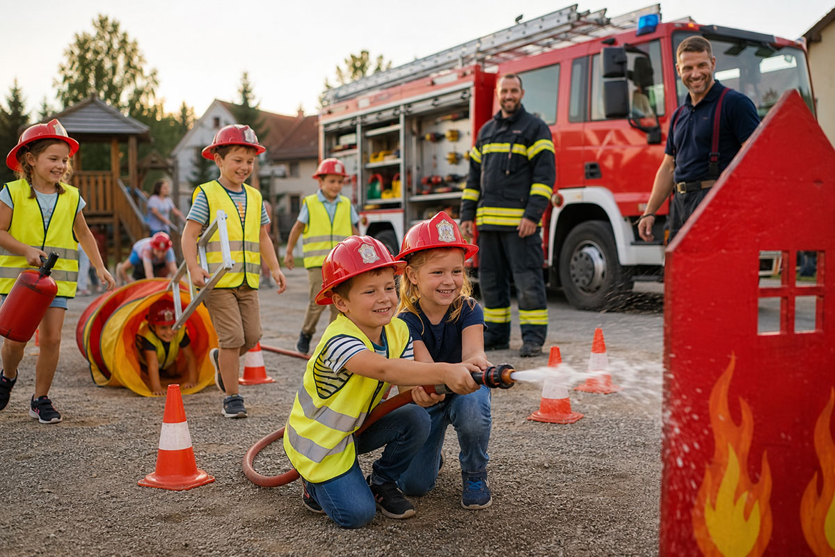 Dva dana igre, smijeha i izazova: Polog domaćin dječjih vatrogasnih igara