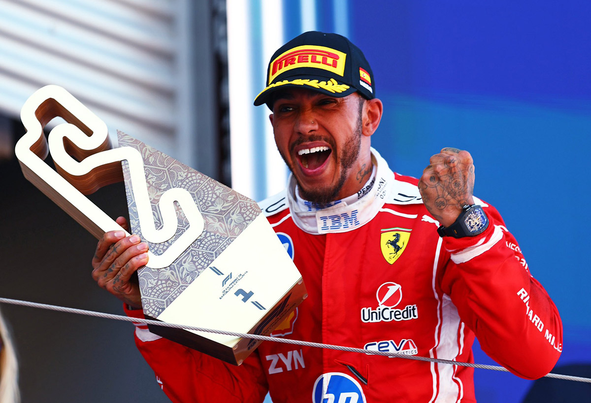 Hamilton ostvario san i stigao do prve pobjede u Ferrariju